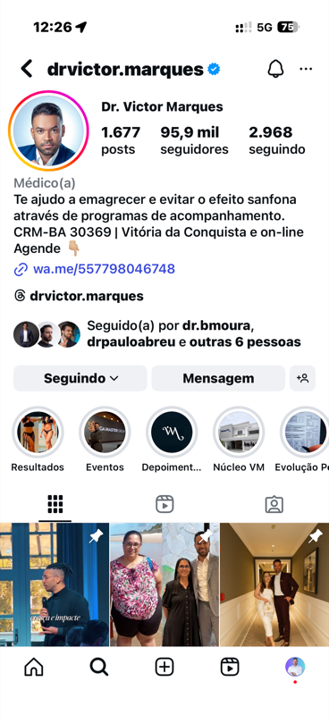 Depoimento de mentorado da MHL