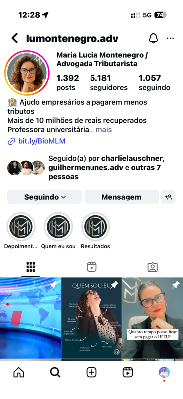 Depoimento de mentorado da MHL